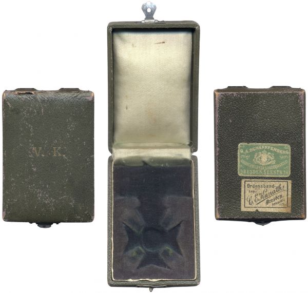 Etui zum Sachsen, Silbernes Verdienstkreuz