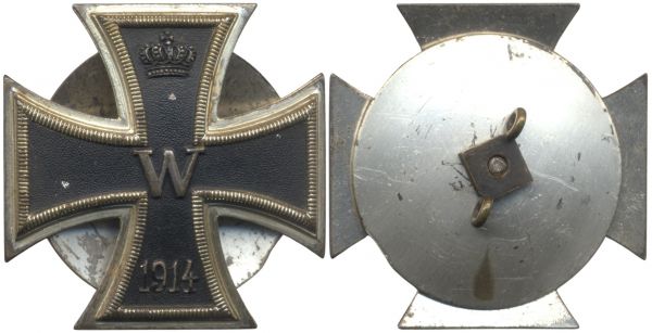 Eisernes Kreuz 1914 1. Klasse - Petz & Lorenz (!)