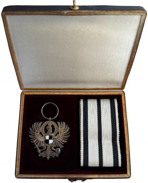 Preußen, Hausorden von Hohenzollern Adler der Inhaber im Etui