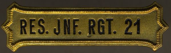 Regimentskreuz-Spange des Reserve-Infanterie-Regiments 21