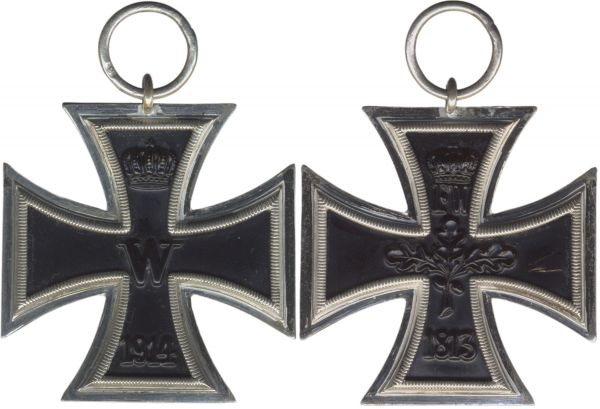 Eisernes Kreuz 1914 2. Klasse - "3" (!)