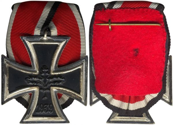 1957 - Einzelordensschnalle - Eisernes Kreuz 1939 2. Klasse