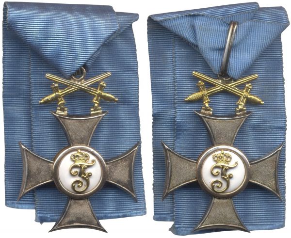 Württemberg, Friedrichsorden Ritterkreuz 2. Klasse mit Schwertern