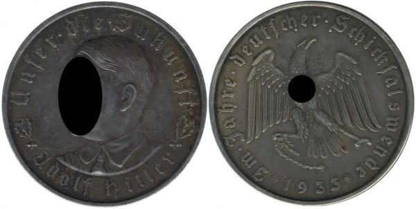 Medaille "Unser ist die Zukunft | Im Jahre deutscher Schicksalswende 1933"