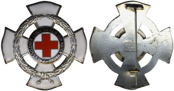 Preußen, Ehrenzeichen des Landesvereins vom Roten Kreuz für 25 Jahre - Godet / Berlin