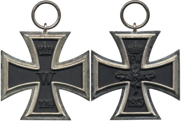 Eisernes Kreuz 1914 2. Klasse - "3" (!)
