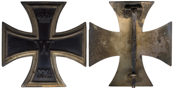 Eisernes Kreuz 1914 1. Klasse - einteilig (!)