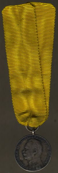 Miniatur - Baden, Silberne Verdienstmedaille (Friedrich II.)