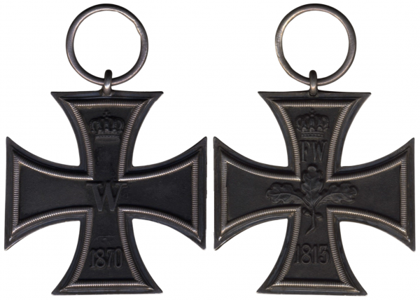 Eisernes Kreuz 1870 2. Klasse - J. Godet & Sohn / Berlin