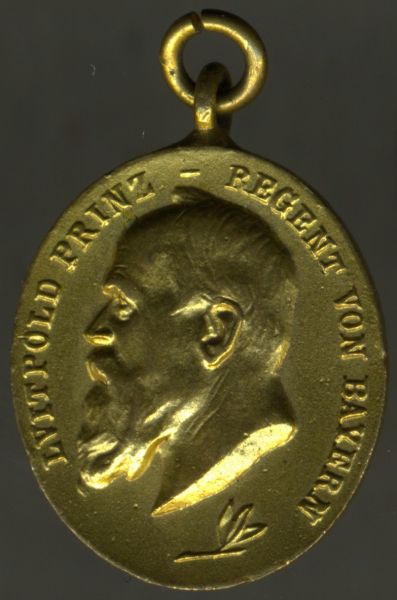 Miniatur - Bayern, Prinzregent Luitpold-Medaille in Bronze