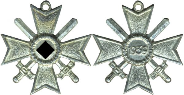 Miniatur - Ritterkreuz des Kriegsverdienstkreuzes 1939 mit Schwertern