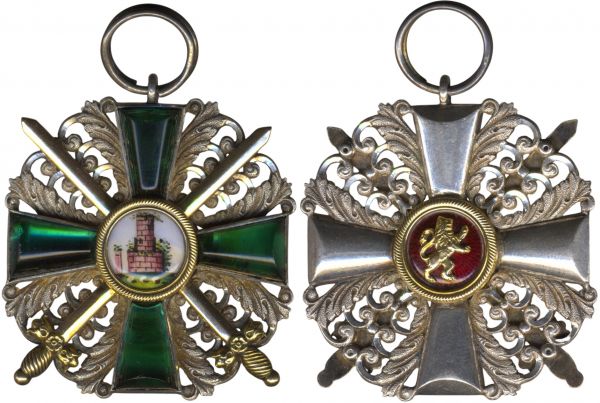 Baden, Orden vom Zähringer Löwen Ritterkreuz 2. Klasse mit Schwertern