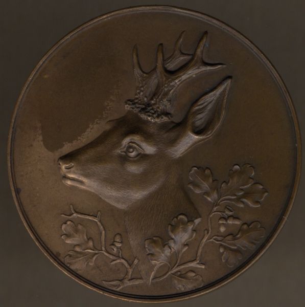 Bronzene Medaille der Badischen Geweih-Ausstellung 1903