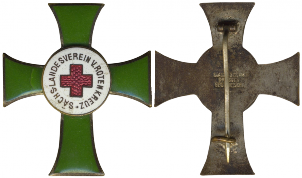 Sachsen, Ehrenzeichen des Roten Kreuzes 2. Klasse
