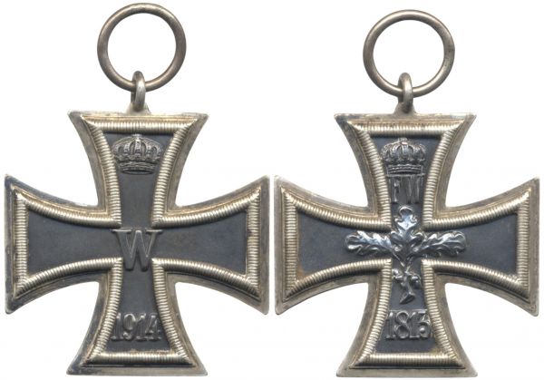Reduktion / "Prinzengröße" - Eisernes Kreuz 1914 2. Klasse