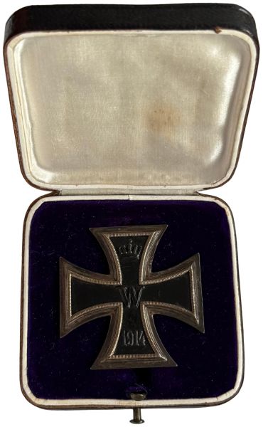 Eisernes Kreuz 1914 1. Klasse im Etui