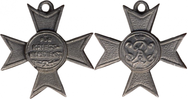 Miniatur - Preußen, Verdienstkreuz für Kriegshilfsdienst