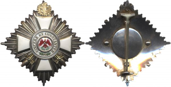 Preußen, Roter-Adler-Orden 2. Klasse-Stern mit Eichenlaub & Schwertern
