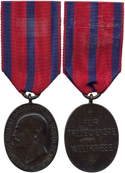 Oldenburg, Kriegsverdienstmedaille