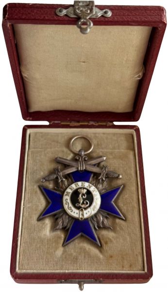 Bayern, Militär-Verdienstorden 4. Klasse mit Schwertern im Etui