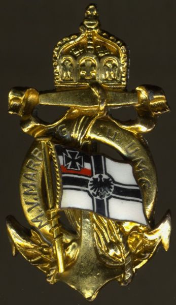 Mitgliedsabzeichen des Marine-Vereins Marburg & Umgebung