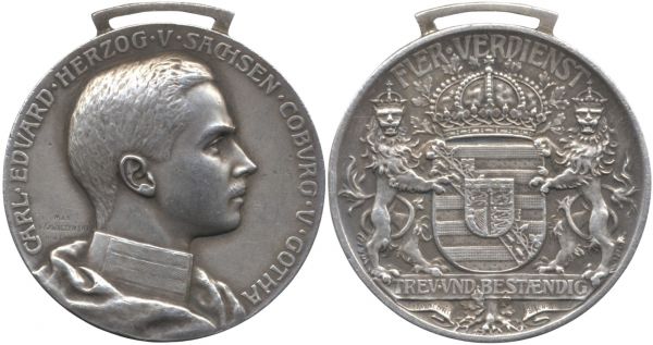 Sachsen-Coburg & Gotha, Kleine Herzog-Carl Eduard-Medaille