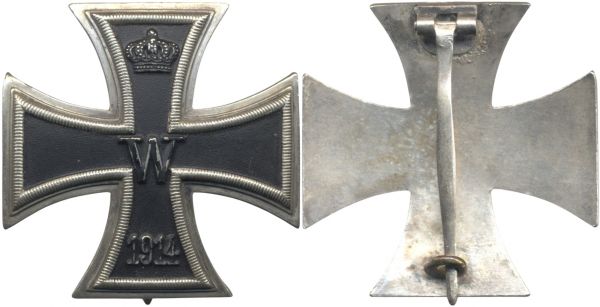 Eisernes Kreuz 1914 1. Klasse - einteilig (!)