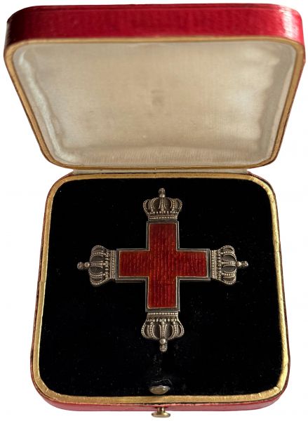 Preußen, Rote-Kreuzmedaille 1. Klasse im Etui