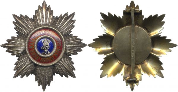 Oldenburg, Hausorden Großkreuz-Stern
