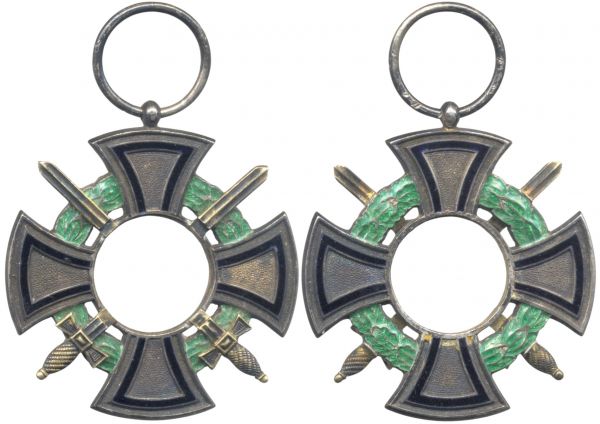 Hohenzollern, Hausorden Ehrenkreuz 3. Klasse mit Schwertern
