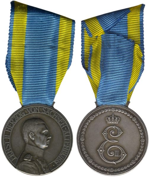 Sachsen-Altenburg, Herzog Ernst II.-Medaille