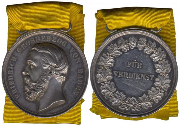 Baden, Silberne Verdienstmedaille (Friedrich I.)