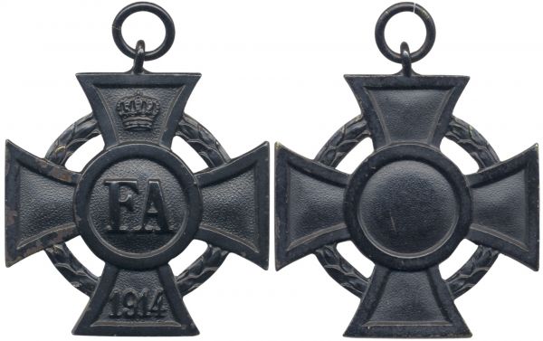 Reduktion / "Prinzengröße" - Oldenburg, Friedrich-August-Kreuz 2. Klasse