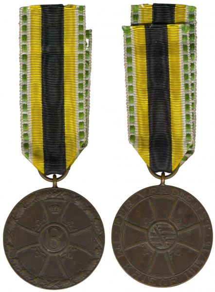 Sachsen-Meiningen, Medaille für Verdienst im Kriege