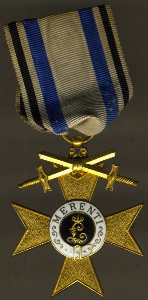 Bayern, Militär-Verdienstkreuz 1. Klasse mit Schwertern - Jacob Leser / Straubing