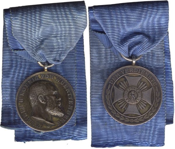 Württemberg, Friedrichsorden-Verdienstmedaille