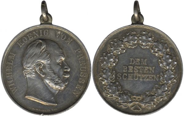 Preußen, Große Schießpreismedaille (Wilhelm I.)