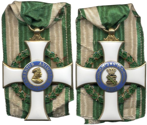 Sachsen, Albrechtsorden Ritterkreuz 1. Klasse