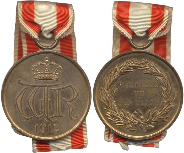 Preußen, Allgemeines Ehrenzeichen in Bronze