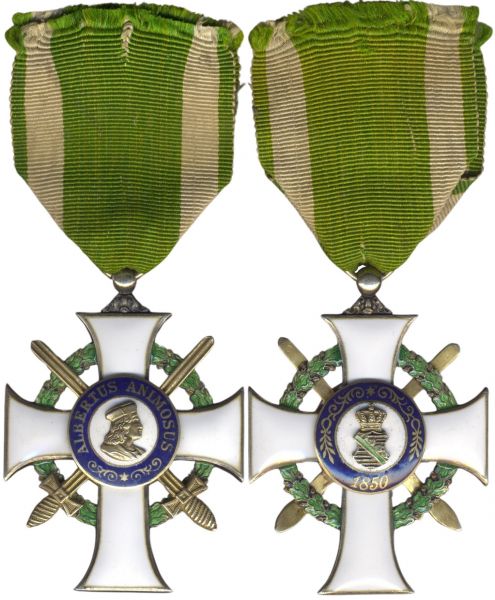 Sachsen, Albrechtsorden Ritterkreuz 1. Klasse mit Schwertern