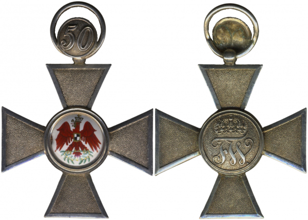Preußen, Roter-Adler-Orden 4. Klasse mit Jubiläumszahl 50