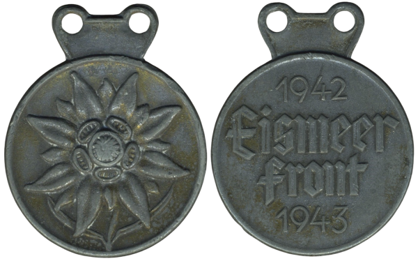 Medaille zur Erinnerung an die Eismeerfront 1942/43
