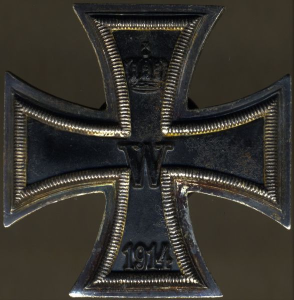 Reduktion / "Prinzengröße" - Eisernes Kreuz 1. Klasse 1914 - Schraubscheibe
