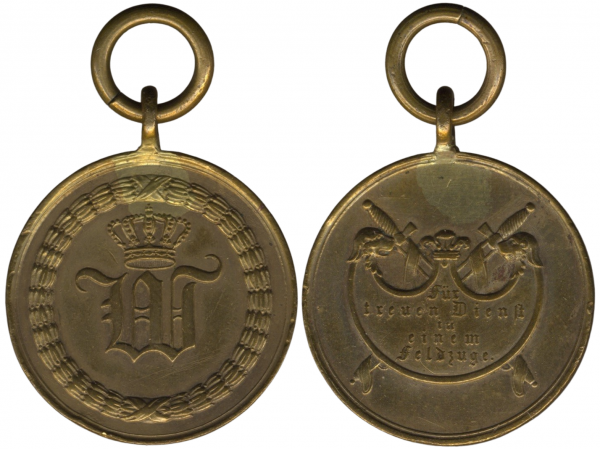 Württemberg, Kriegsdenkmünze für einen Feldzug (1793-1815)