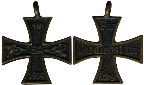 Miniatur - Braunschweig, Kriegsverdienstkreuz 2. Klasse