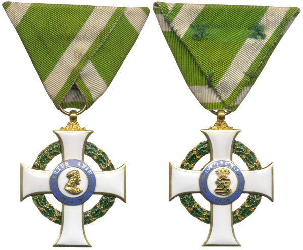 Sachsen, Albrechtsorden Ritterkreuz 1. Klasse