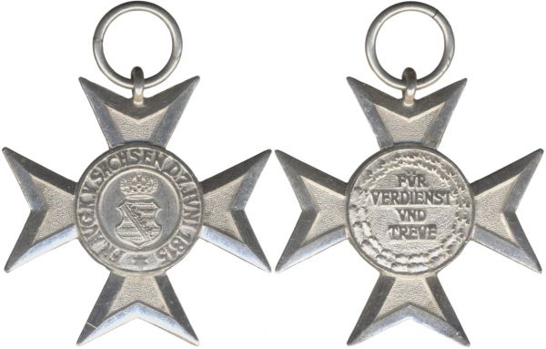 Sachsen, Silbernes Verdienstkreuz