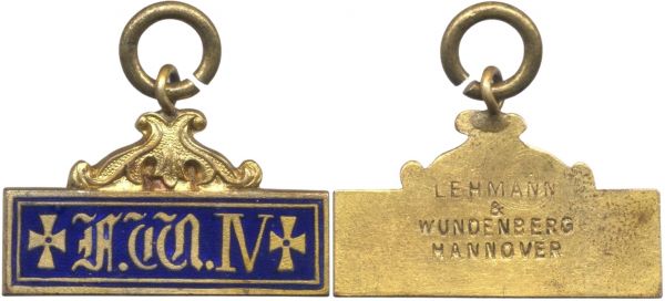 Preußen, Landwehr-Dienstauszeichnung 2. Klasse (1. Modell) - Schnallenstück