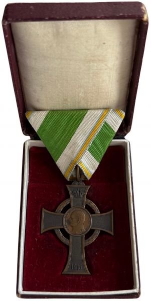 Sachsen, Kriegsverdienstkreuz im Etui