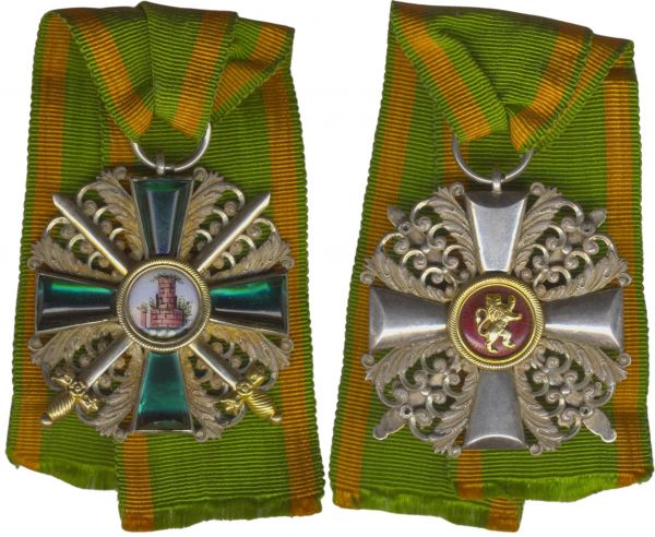 Baden, Orden vom Zähringer Löwen Ritterkreuz 2. Klasse mit Schwertern